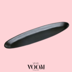 מגש אובלי שחור ברס 38X11 ס״מ