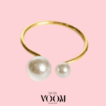 סט 6 חבקים למפיות פנינים דגם רלי