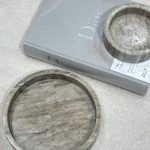 מגש שייש עגול גוון אבן