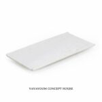 מגש מרבל לבן