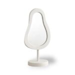 מראה שולחנית אלין אבן לבנה M