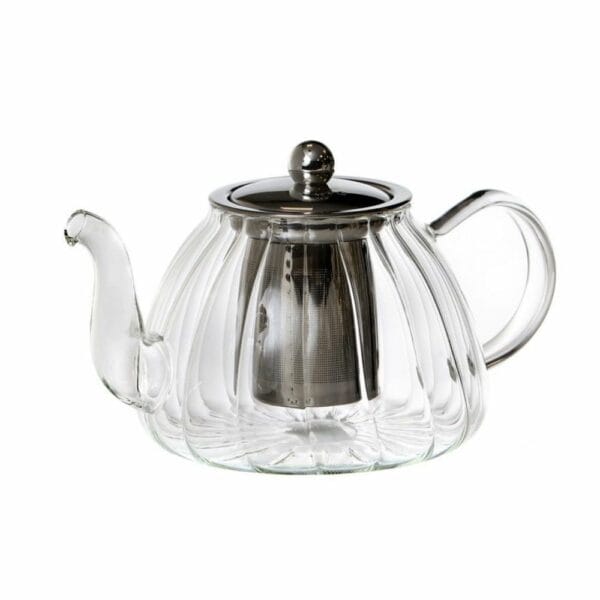 קנקנן זכוכית ניקל שטוח פסים 1L