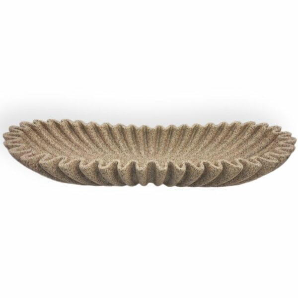 קערה ליילה אובלי חומה