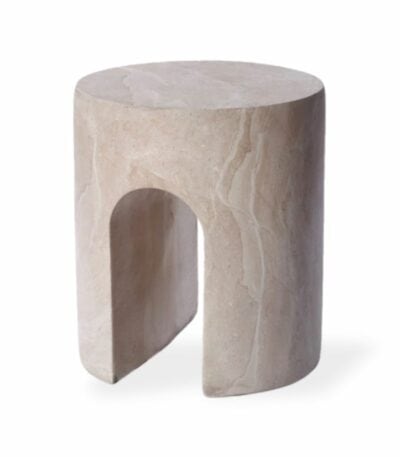 שולחן צד נורי דמוי טרוונטין