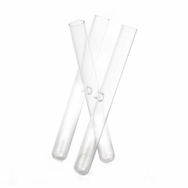 סט 3 אגרטלים זכוכית מילאן